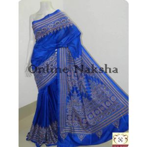 Kantha Work Silk Saree